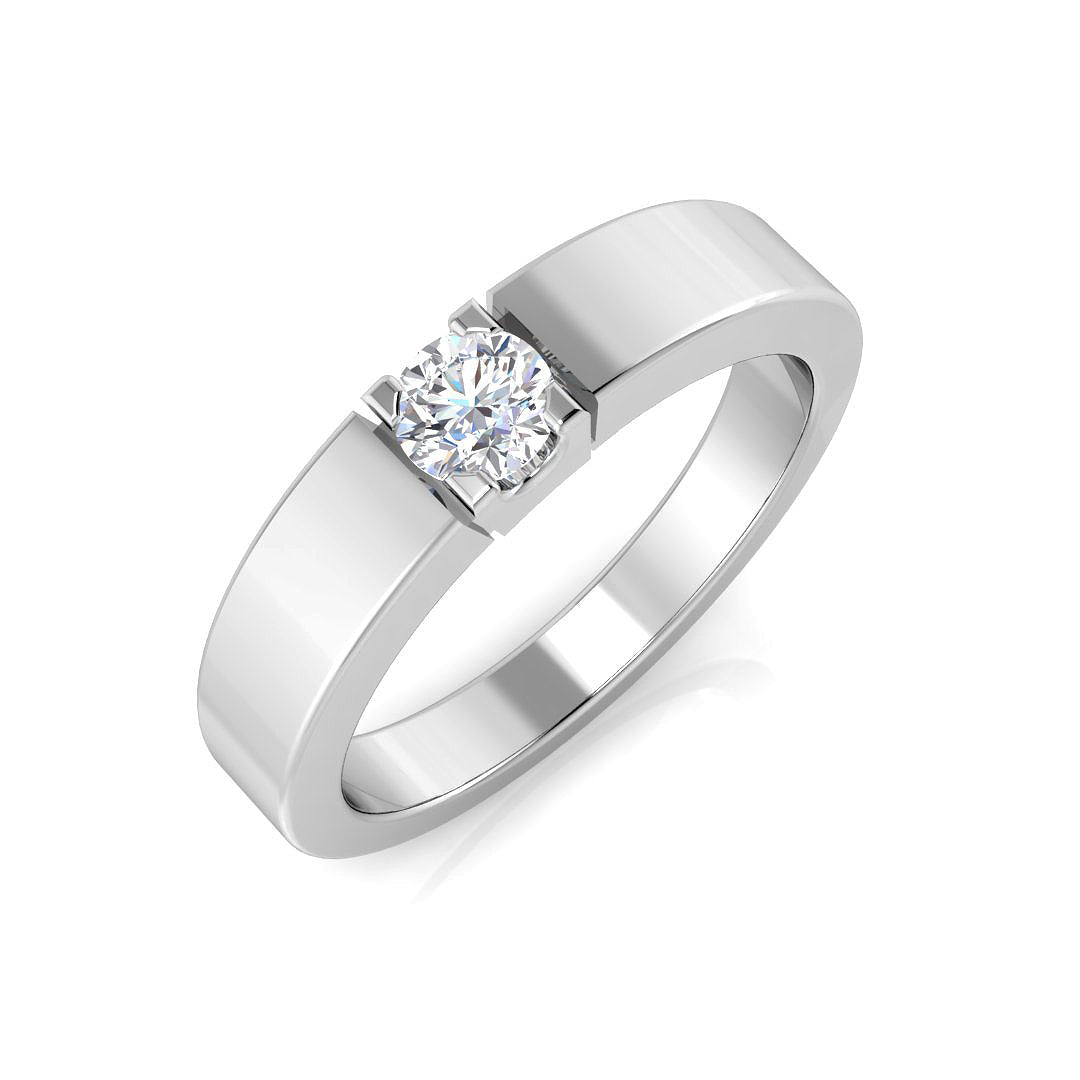 Engagement Diamond Ring 0.1ct–0.18ct – SL8746 – 18k White Gold