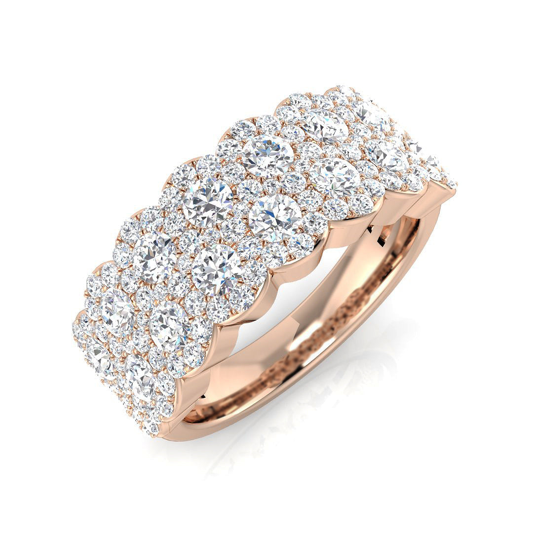 Fancy Diamond Ring 1.36ct – SL9354 – 18k Rose Gold