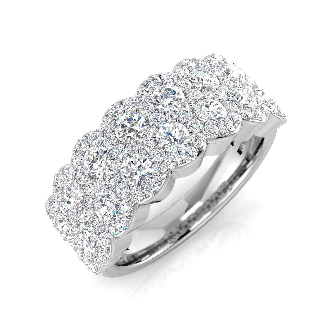 Fancy Diamond Ring 1.36ct – SL9354 – 18k White Gold