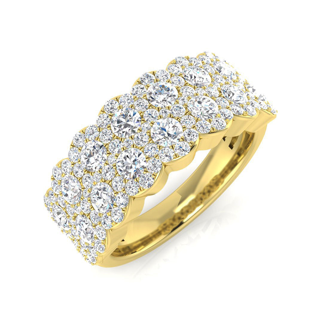 Fancy Diamond Ring 1.36ct – SL9354 – 18k Yellow Gold