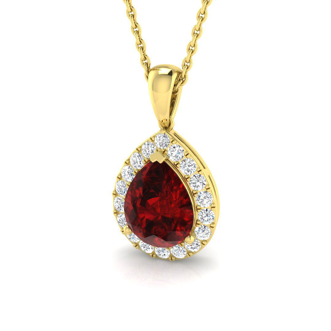 Ruby Diamond Ring 1.67ct–4.77ct – SP4458~RY – 18k Yellow Gold