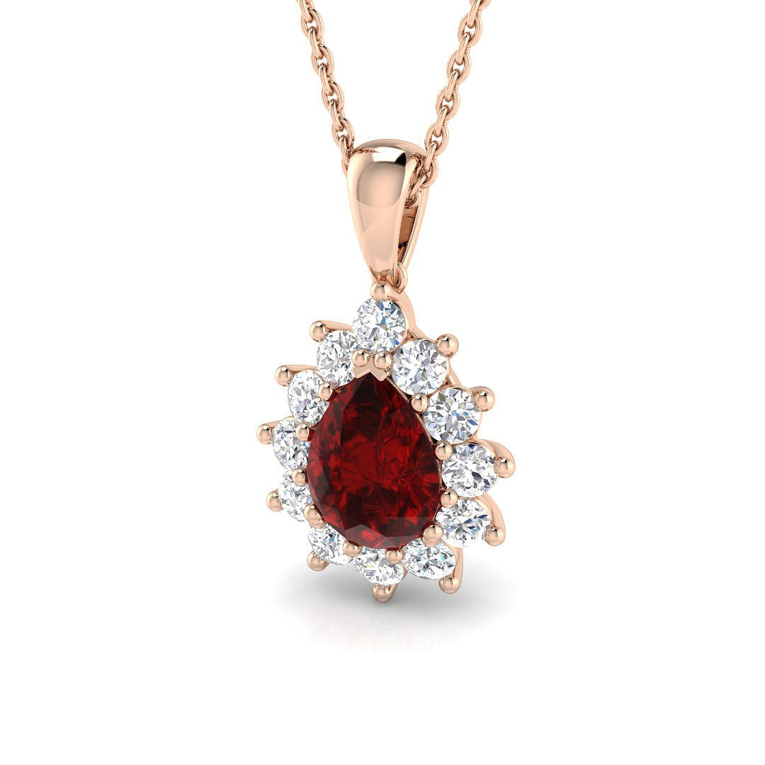 Ruby Diamond Ring 1.68ct–5.65ct – SP4484~RY – 18k Rose Gold