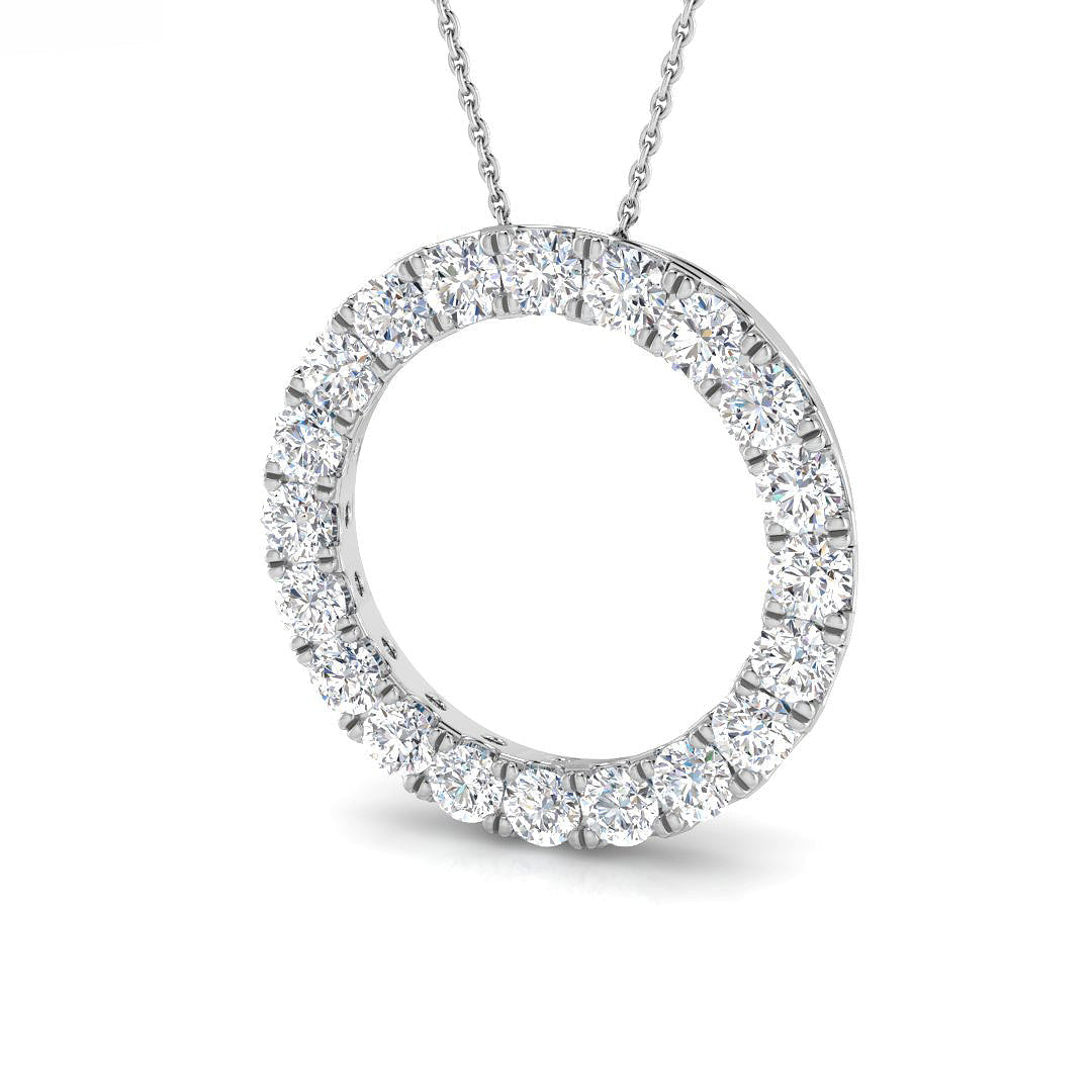 Circle of Life Diamond Ring 3.13ct – SP4466 – 18k White Gold
