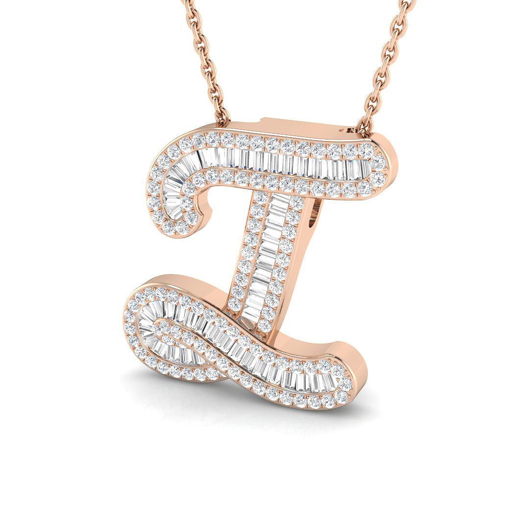 Initials Diamond Ring 0.5ct – SP5441 – 18k Rose Gold
