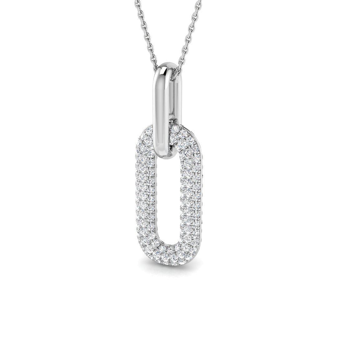 Paper Clip Diamond Ring 0.71ct–1.3ct – SP5548 – 18k White Gold