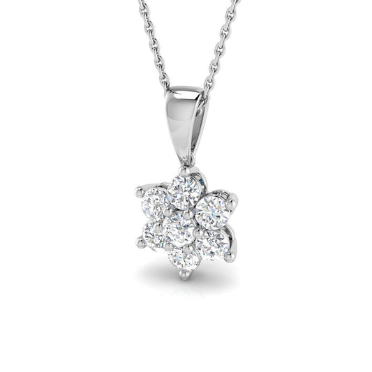 Cluster Diamond Ring 0.73ct–4.09ct – SP5741 – 18k White Gold