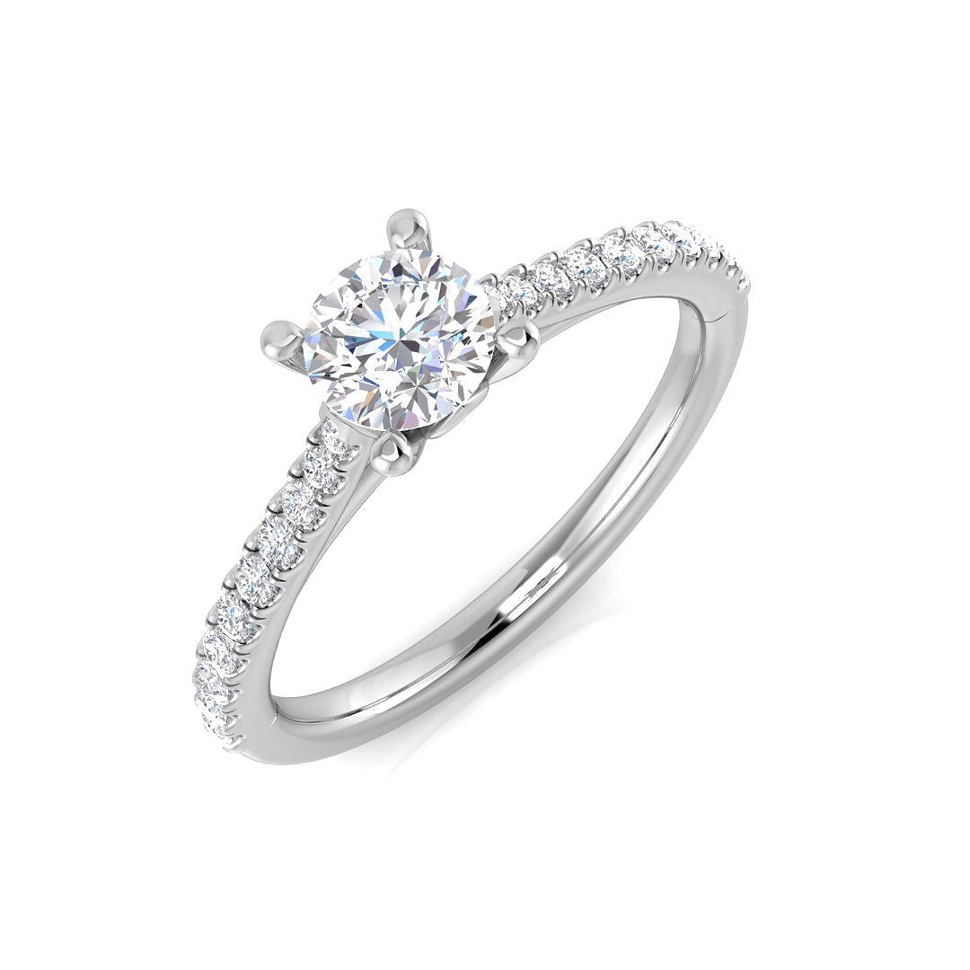 Engagement Diamond Ring 0.54ct–1.17ct – SR1917 – Platinum