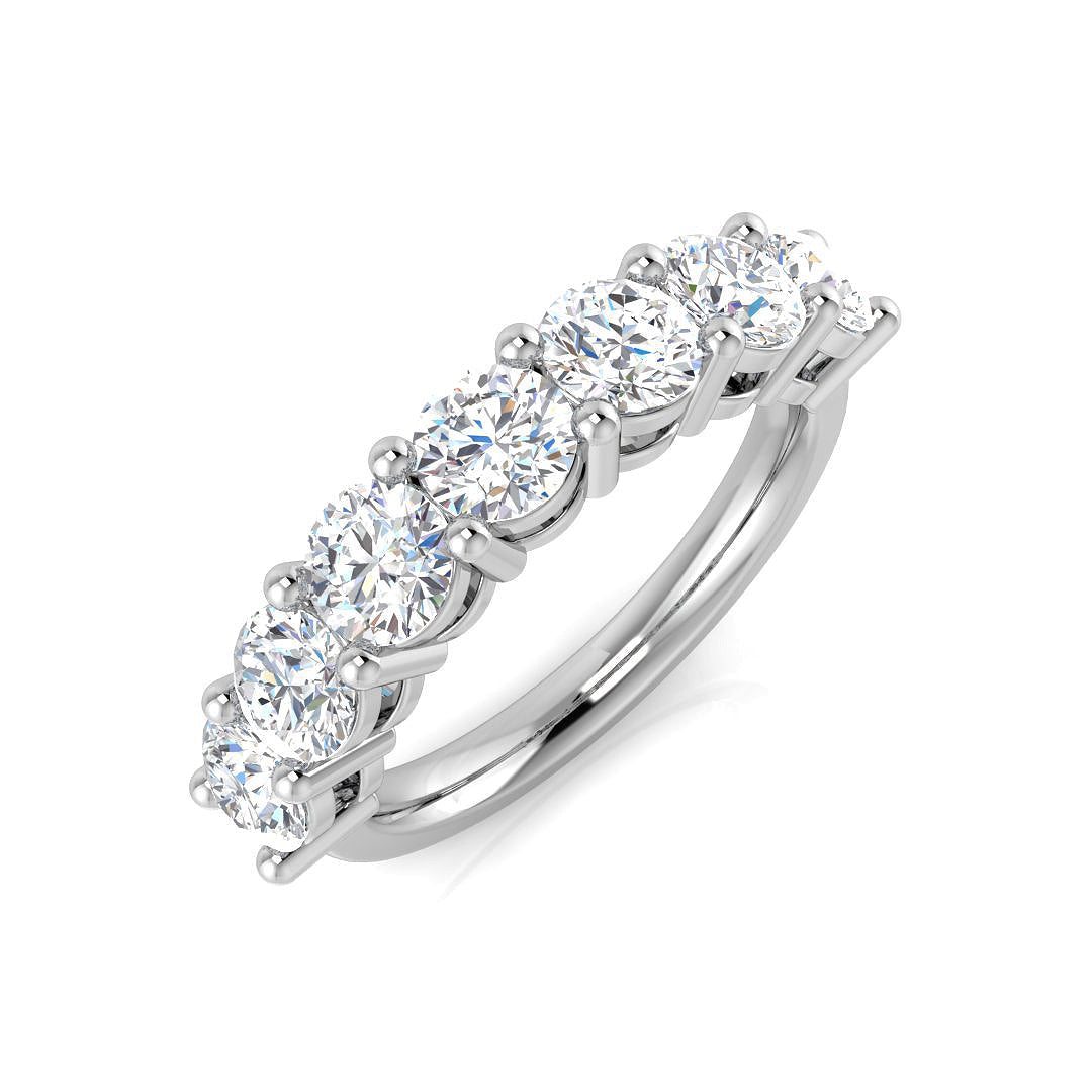 Multi Stone Diamond Ring 0.4ct–1.71ct – SL9056 – 18k White Gold