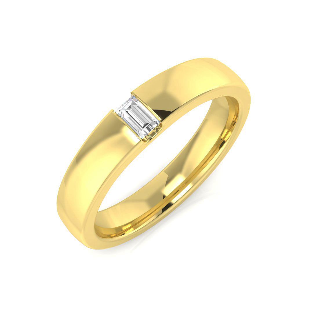 Engagement Diamond Ring 0.09ct – SR2167 – 18k Yellow Gold