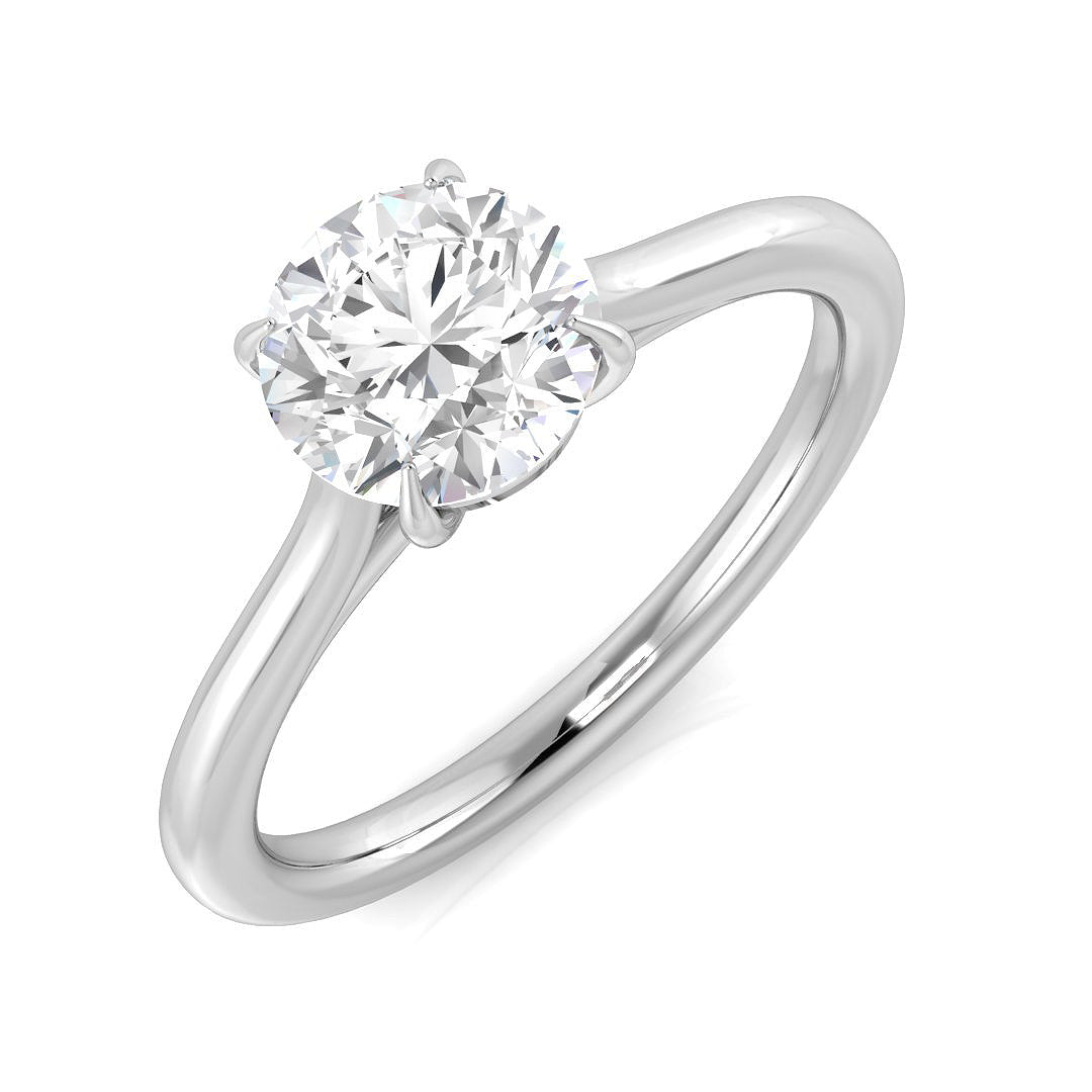 Engagement Diamond Ring 0.98ct–1.01ct – SR2426 – 18k White Gold