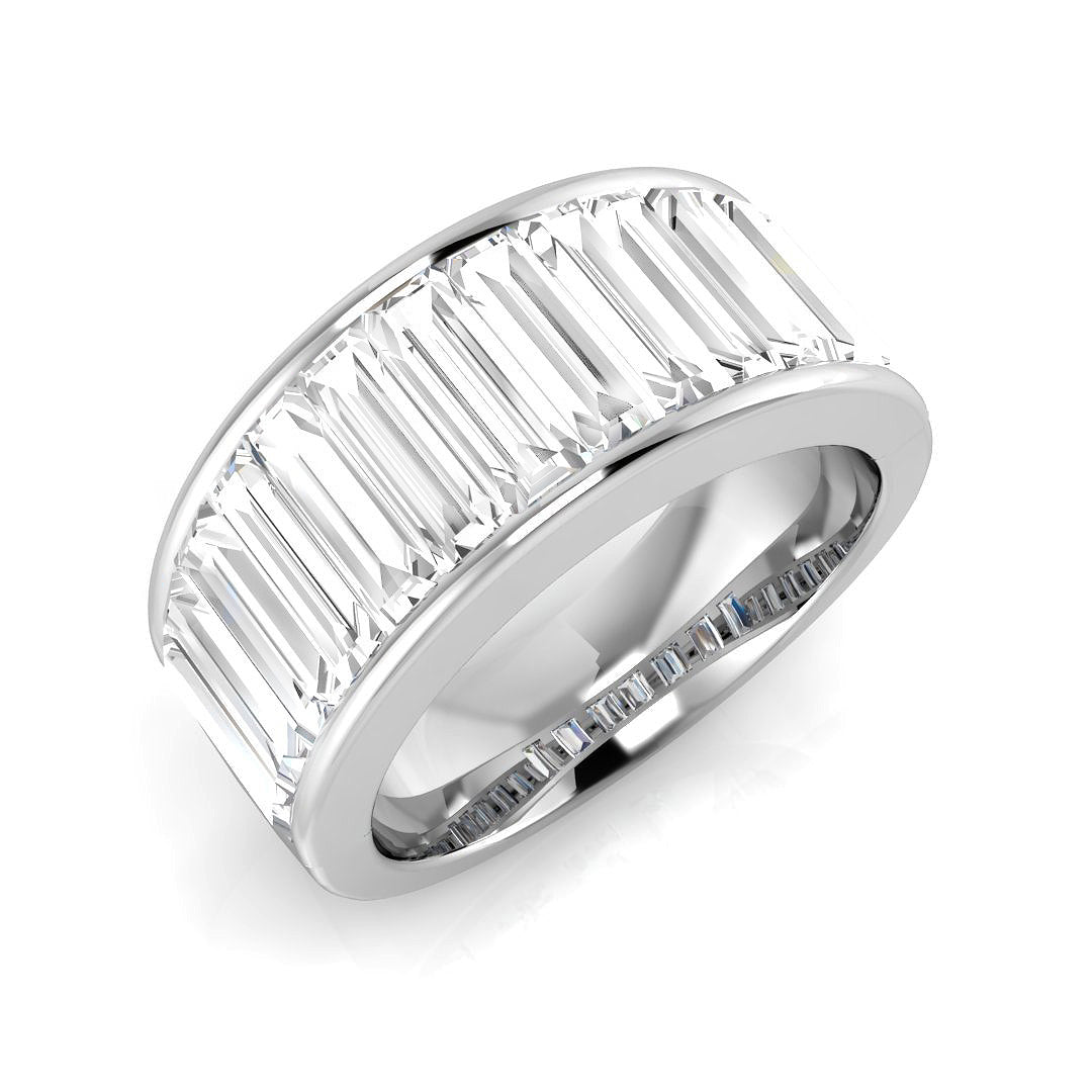 Half Eternity Diamond Ring 2.68ct – SR2937 – 18k White Gold