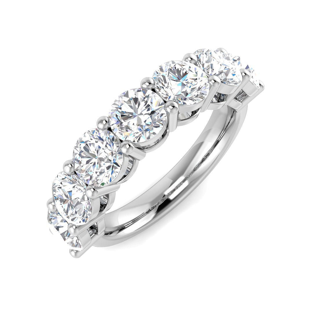 Multi Stone Diamond Ring 2.18ct–3.03ct – SR1956 – 18k White Gold