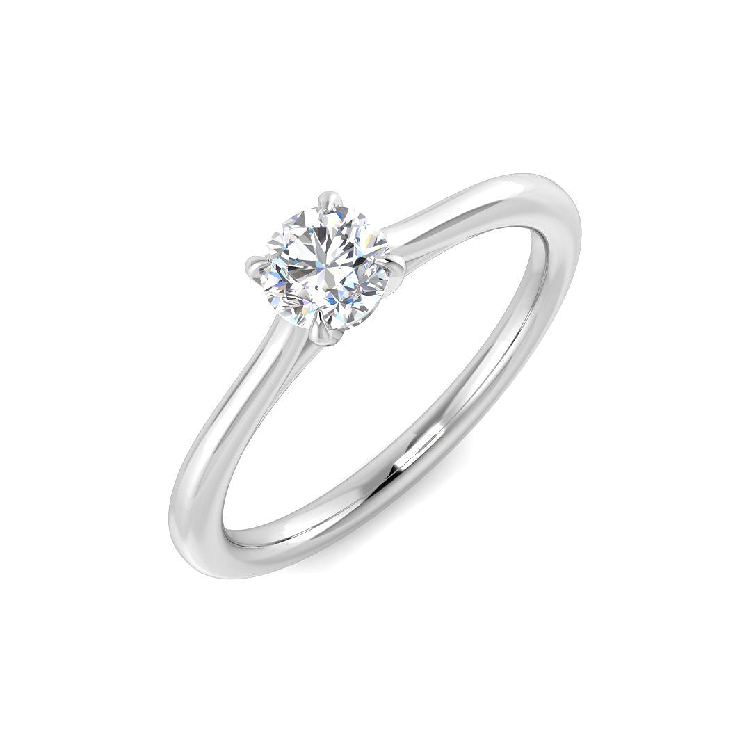 Engagement Diamond Ring 0.4ct–0.5ct – SR3634 – 18k White Gold