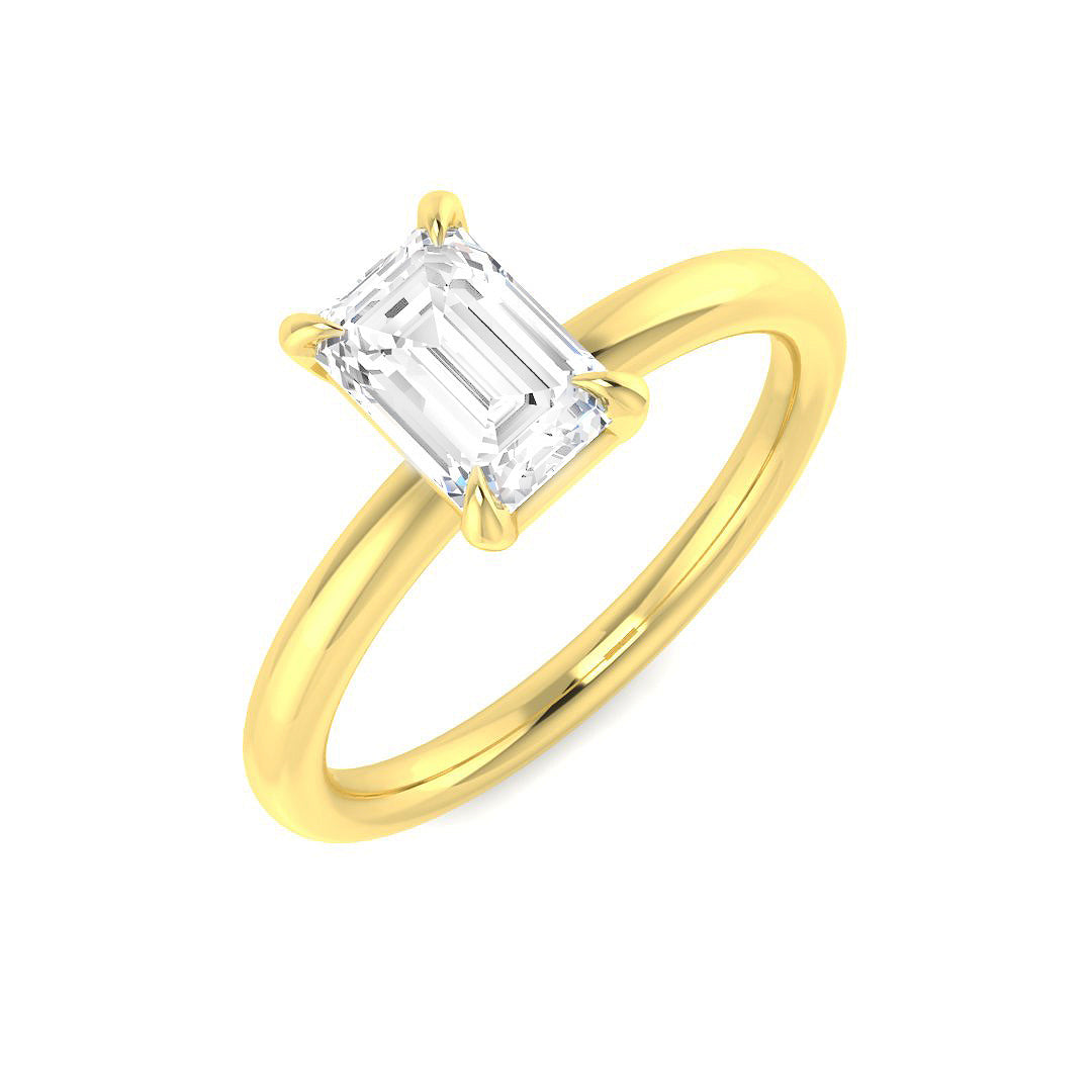 Engagement Diamond Ring 0.22ct–2.51ct – SR1590 – 18k Yellow Gold