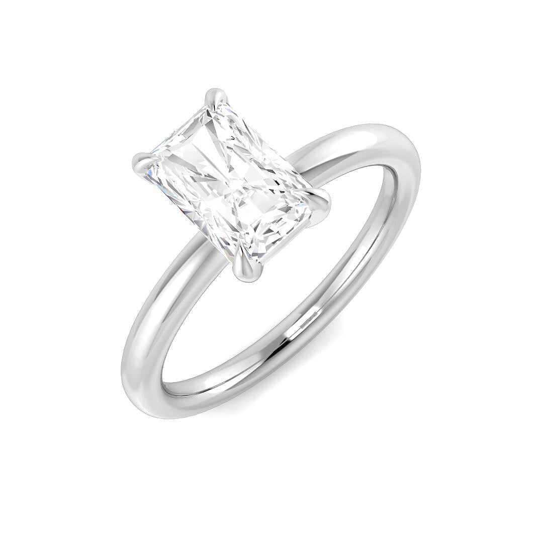 Engagement Diamond Ring 0.22ct–2.51ct – SR1590 – 18k White Gold