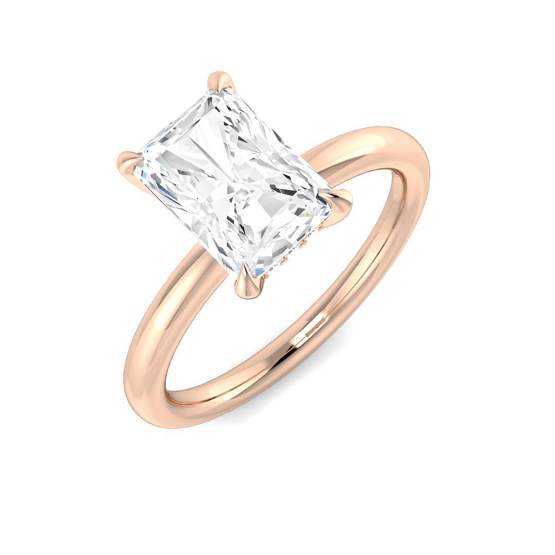 Engagement Lab-Grown Diamond Ring 2.12ct – SR3773 – 18k Rose Gold