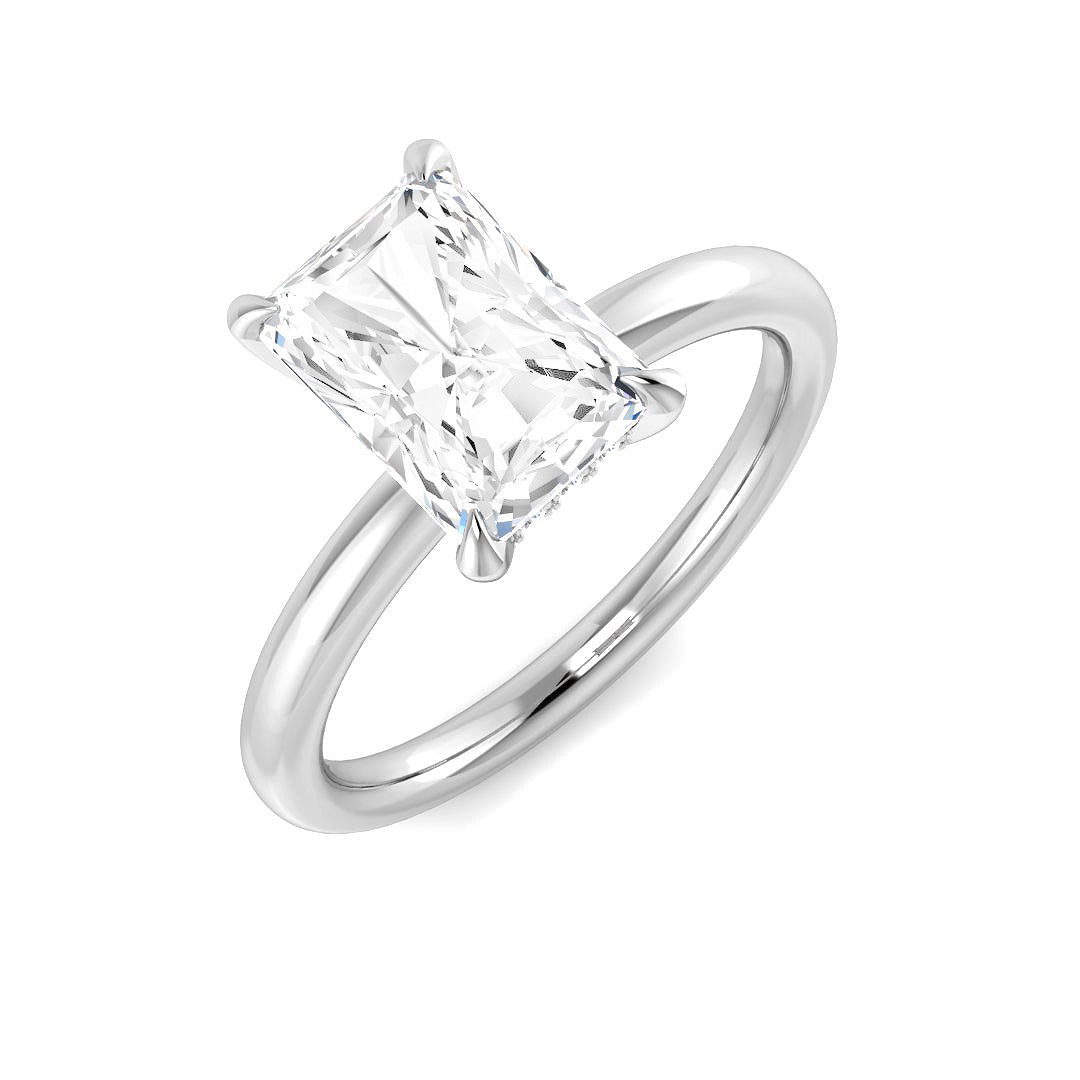 Engagement Lab-Grown Diamond Ring 2.12ct – SR3773 – 18k White Gold