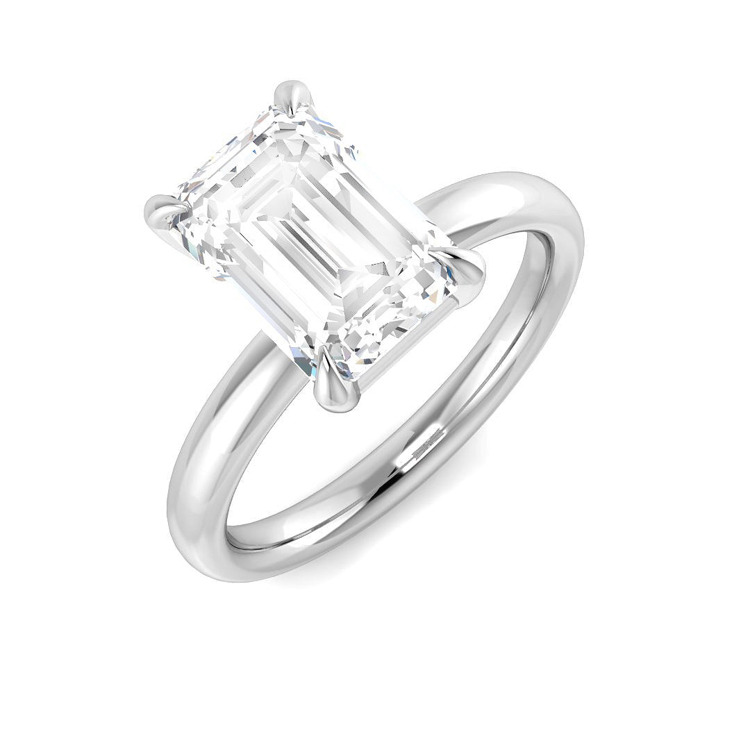 Engagement Diamond Ring 0.22ct–2.51ct – SR1590 – 18k White Gold
