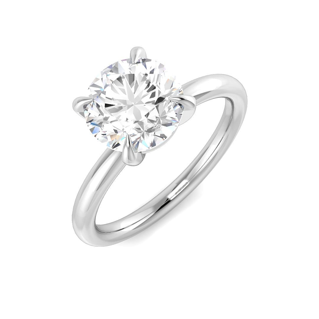 Engagement Lab-Grown Diamond Ring 2.02ct–2.04ct – SR3815 – 18k White Gold