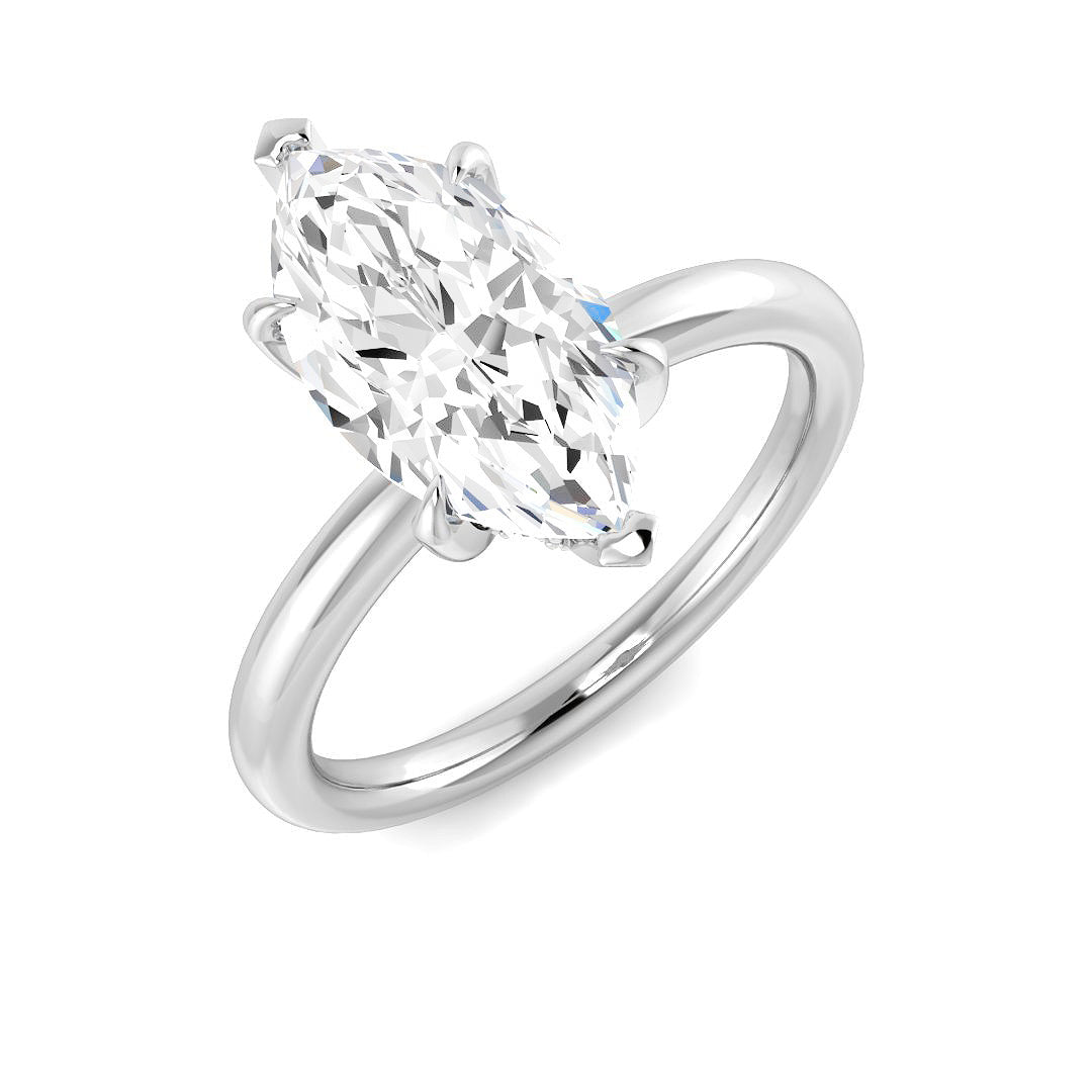 Engagement Lab-Grown Diamond Ring 2.17ct – SR3818 – 18k White Gold