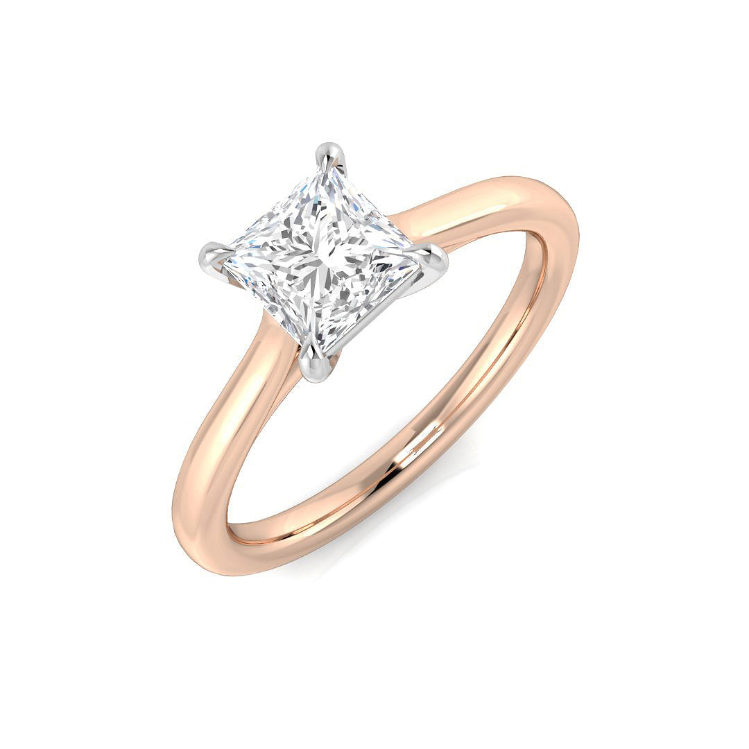 Engagement Diamond Ring 0.29ct–2.01ct – SR1781 – 18k Rose Gold