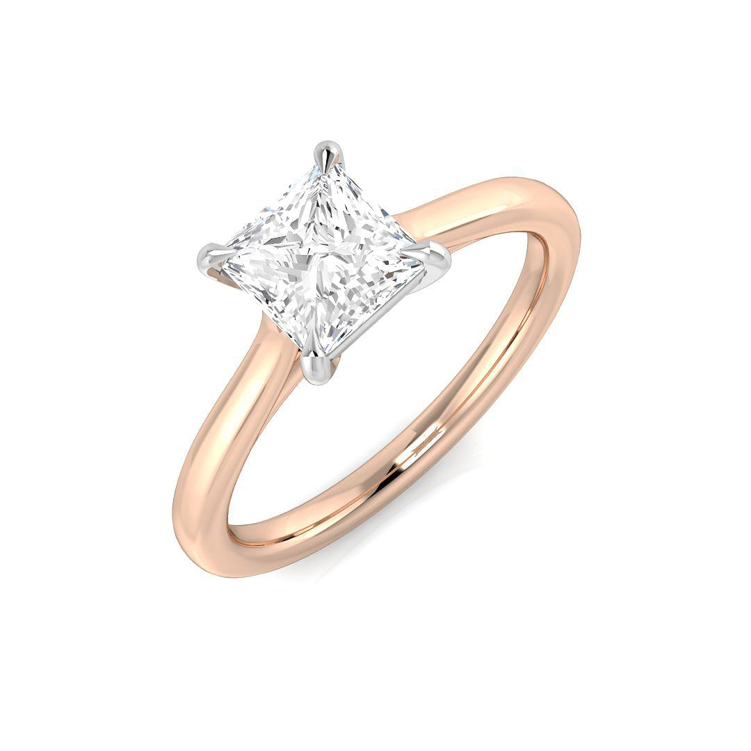 Engagement Diamond Ring 0.29ct–2.01ct – SR1781 – 18k Rose Gold