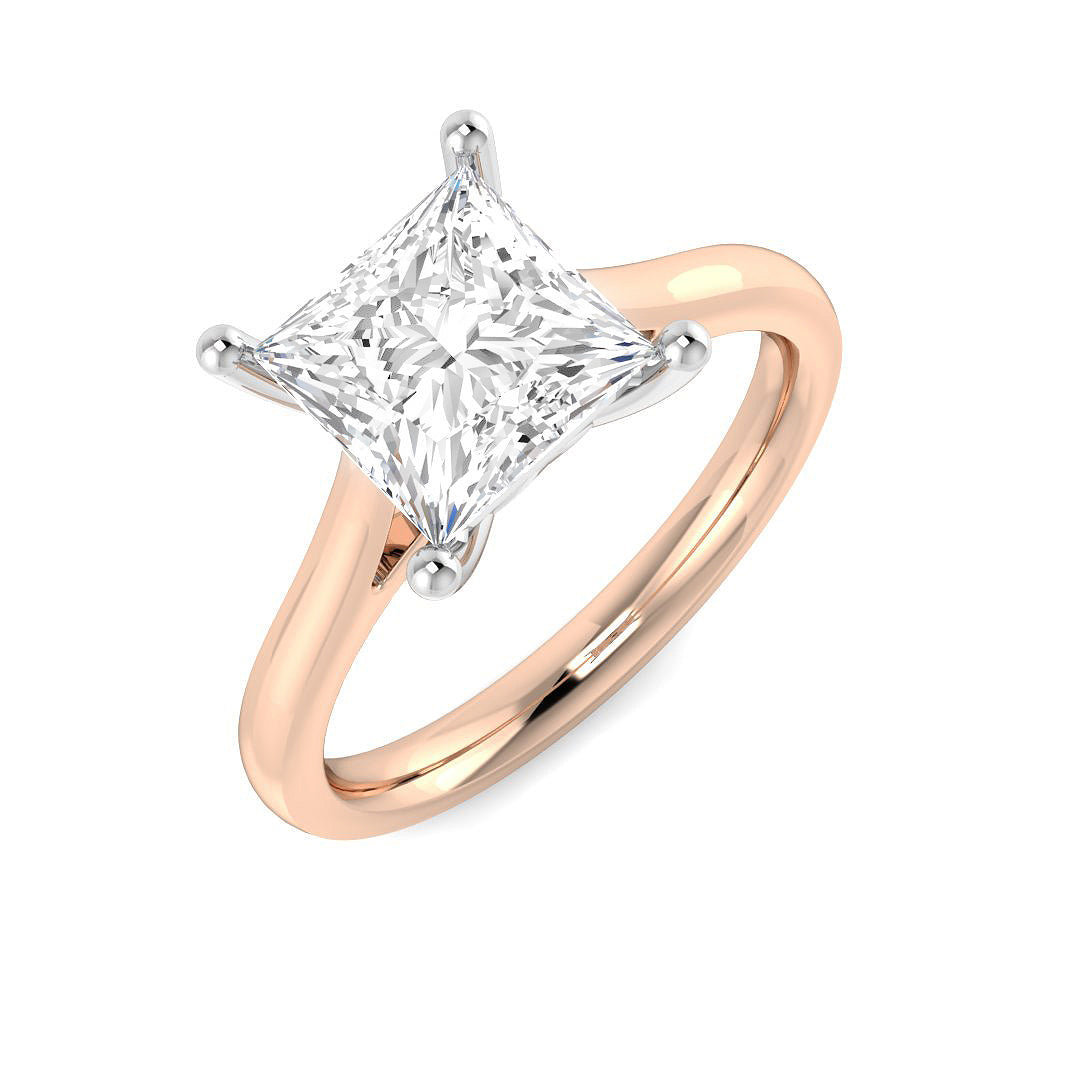 Engagement Diamond Ring 0.29ct–2.01ct – SR1781 – 18k Rose Gold