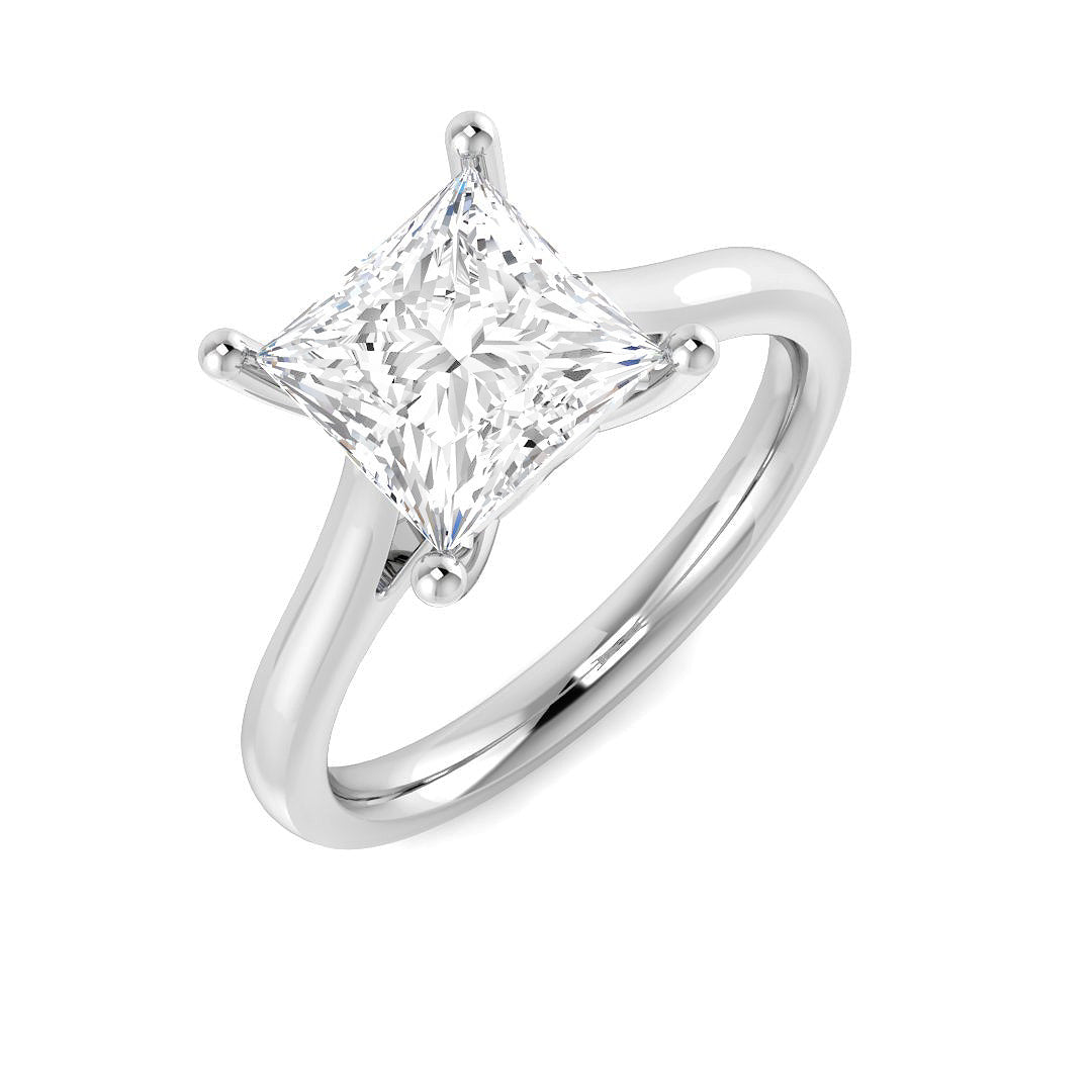 Engagement Diamond Ring 0.29ct–2.01ct – SR1781 – 18k White Gold