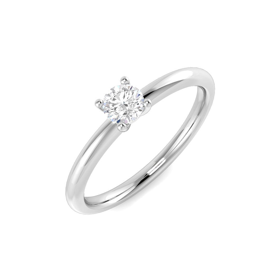 Engagement Diamond Ring 0.25ct – SR4312 – 18k White Gold