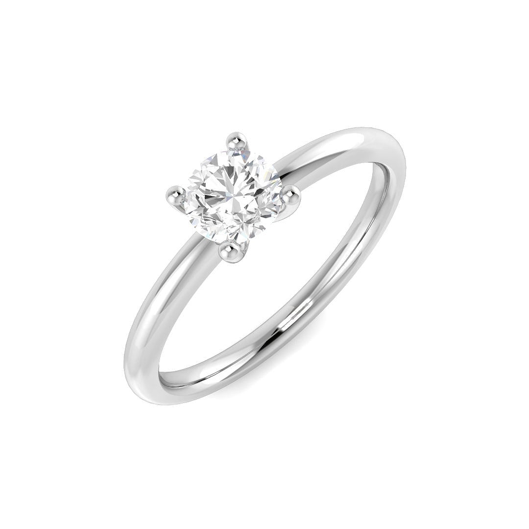 Engagement Diamond Ring 0.54ct – SR4313 – 18k White Gold