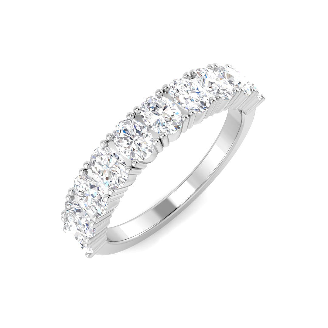 Multi Stone Diamond Ring 1.44ct–2.02ct – SR4380 – 18k White Gold