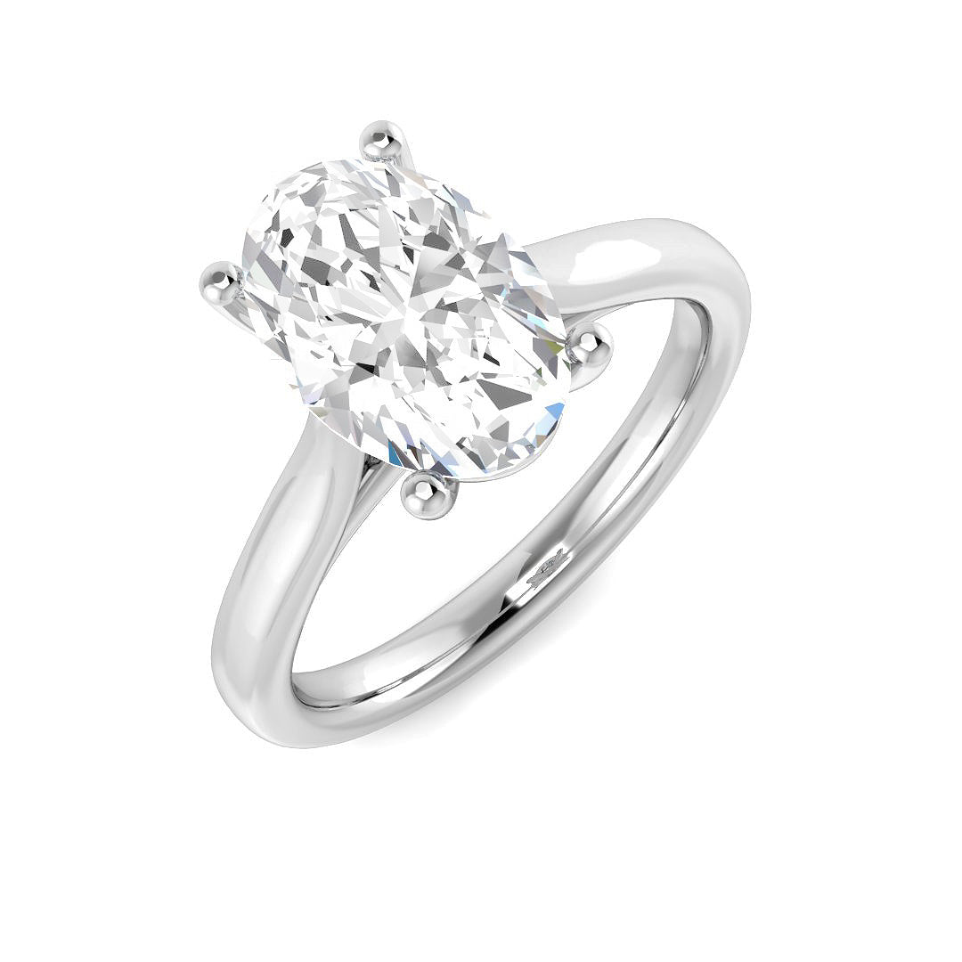 Engagement Lab-Grown Diamond Ring 2.02ct – SR4686 – 18k White Gold
