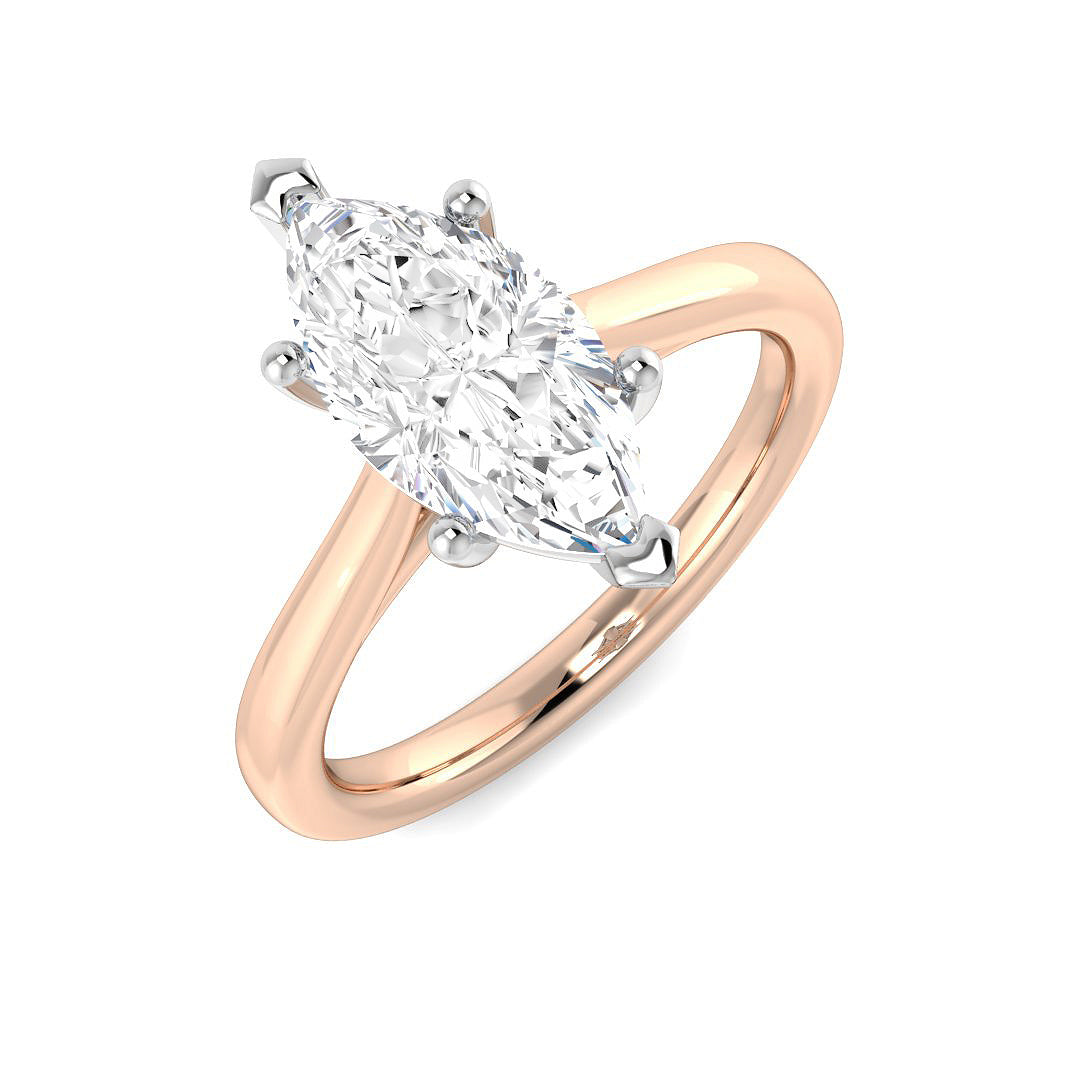 Engagement Lab-Grown Diamond Ring 1.72ct – SR796 – 18k Rose Gold