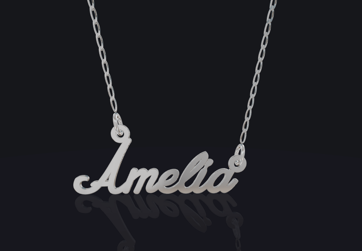 Bespoke Name Necklace by Noir Flare – view 5