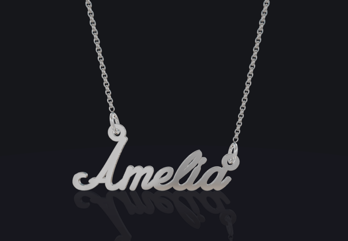 Bespoke Name Necklace by Noir Flare – view 6