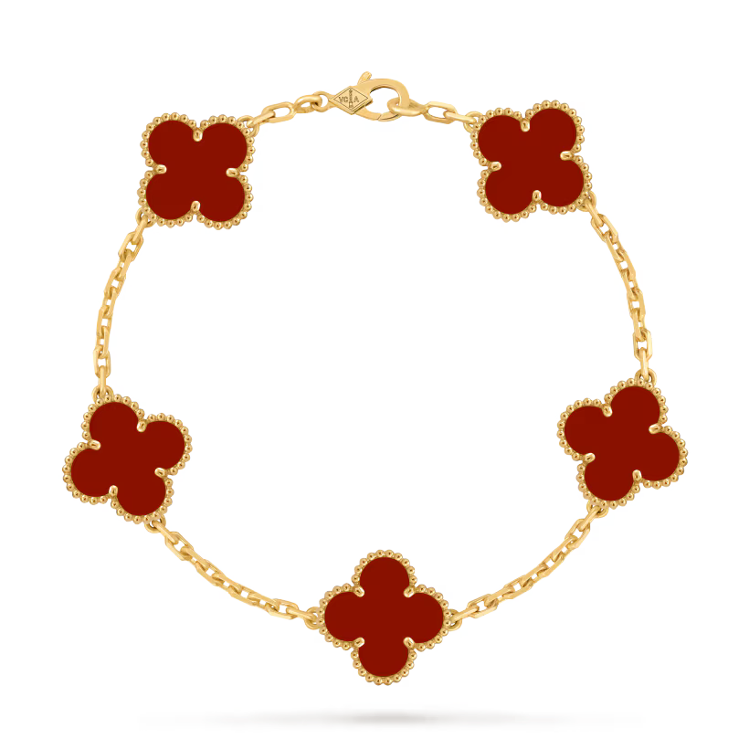 Clover Motif Bracelet No. 03 by Noir Flare Jewellers