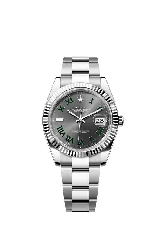 Rolex Datejust 41 126334 — Wimbledon Green Dial, Oyster
