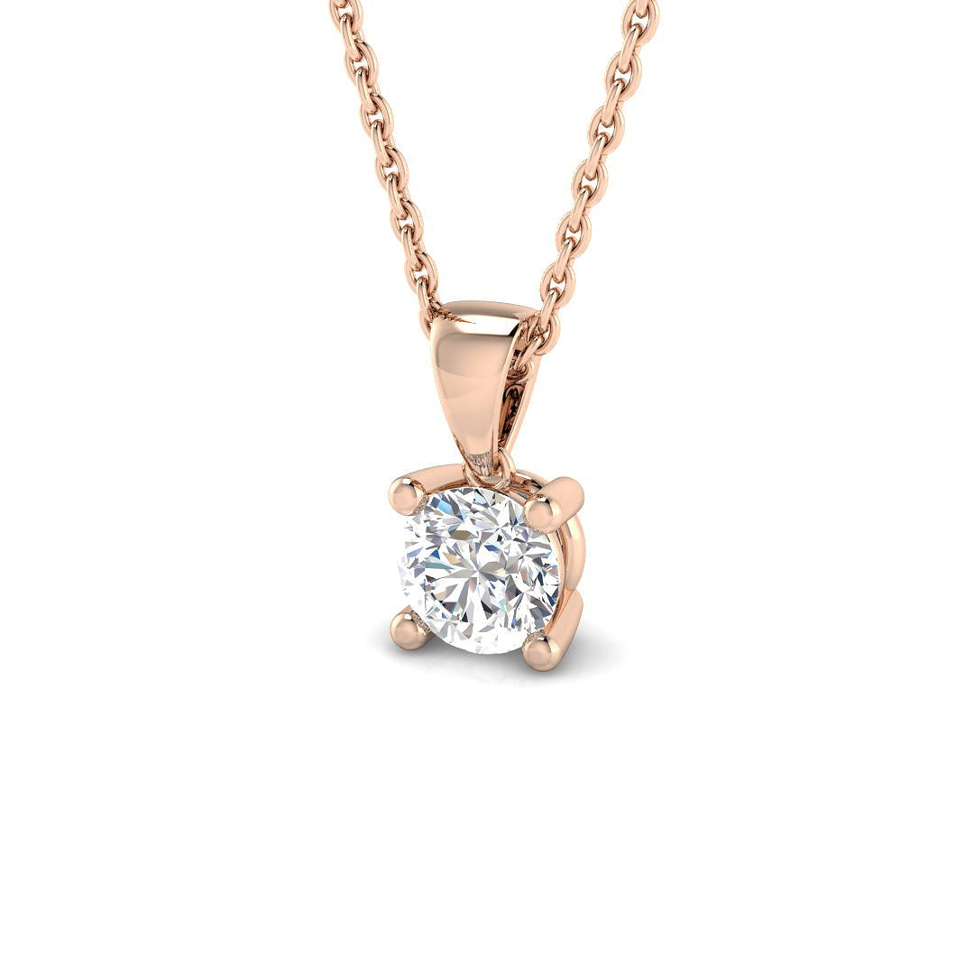 Solitaire Diamond Ring 0.5ct – XYP2702 – 18k Rose Gold