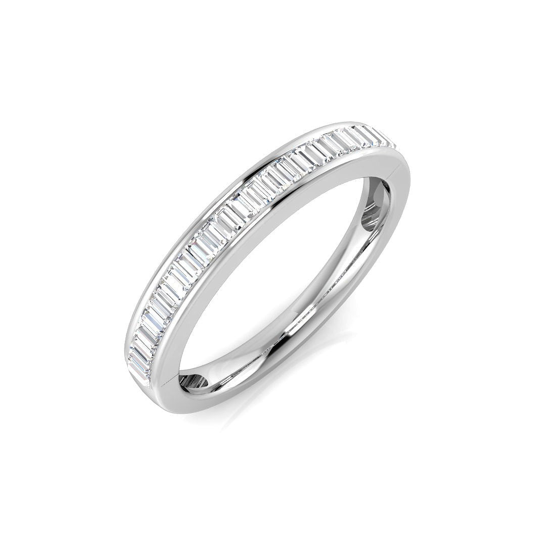 Half Eternity Diamond Ring 0.28ct–0.94ct – BJR0131B – 18k White Gold