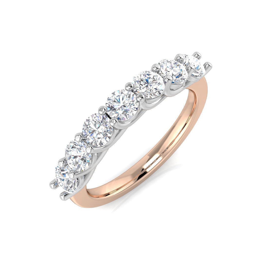 Multi Stone Diamond Ring 0.31ct–2.12ct – SR1933 – 18k Rose Gold