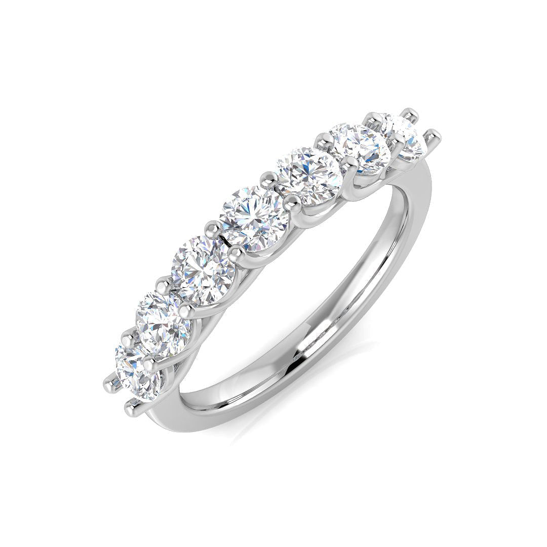 Multi Stone Diamond Ring 0.31ct–2.12ct – SR1933 – 18k White Gold