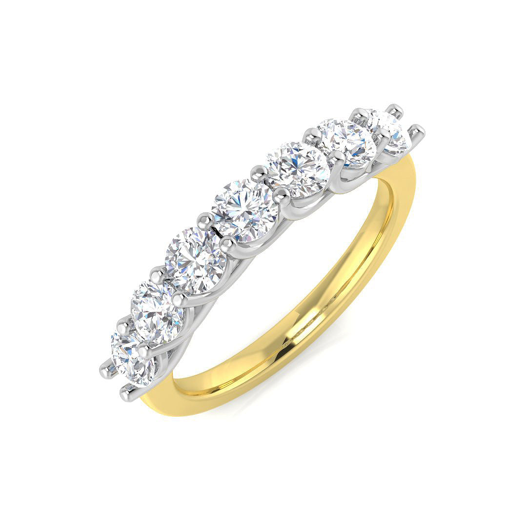Multi Stone Diamond Ring 0.31ct–2.12ct – SR1933 – 18k Yellow Gold