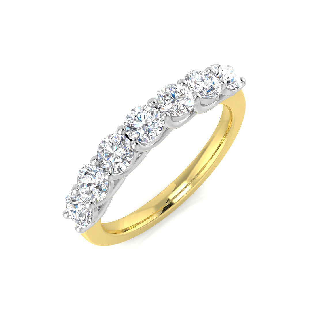 Multi Stone Diamond Ring 0.31ct–2.12ct – SR1933 – 18k Yellow Gold