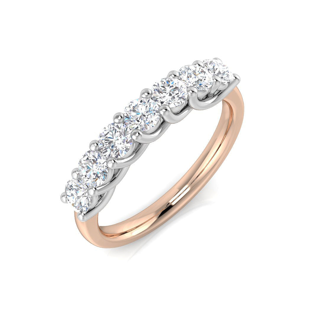 Multi Stone Diamond Ring 0.31ct–2.12ct – SR1933 – 18k Rose Gold
