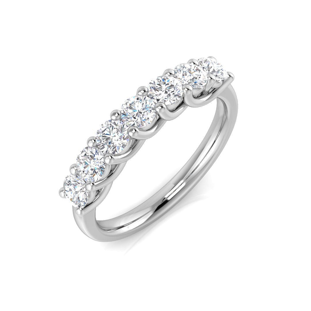 Multi Stone Diamond Ring 0.31ct–2.12ct – SR1933 – 18k White Gold