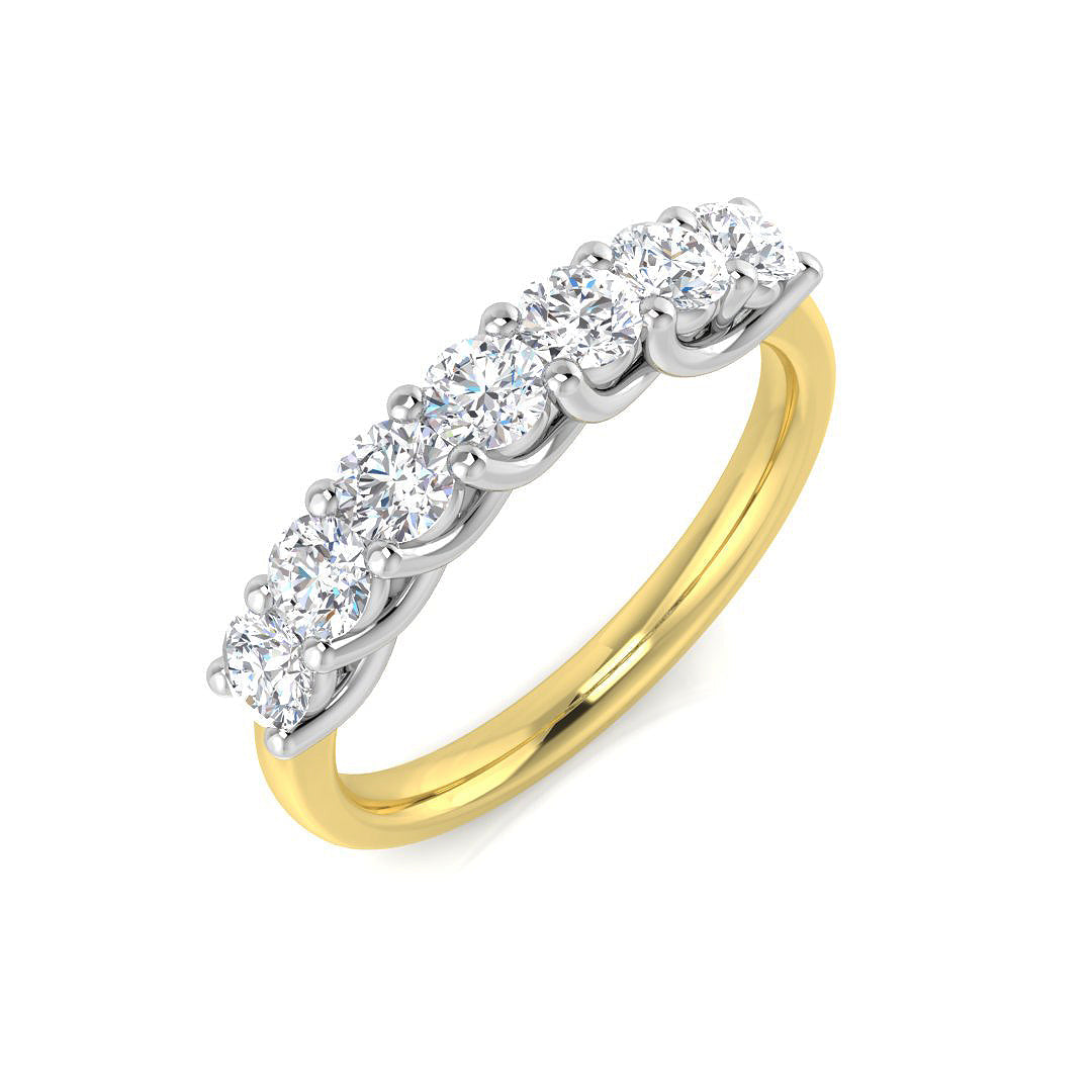 Multi Stone Diamond Ring 0.31ct–2.12ct – SR1933 – 18k Yellow Gold