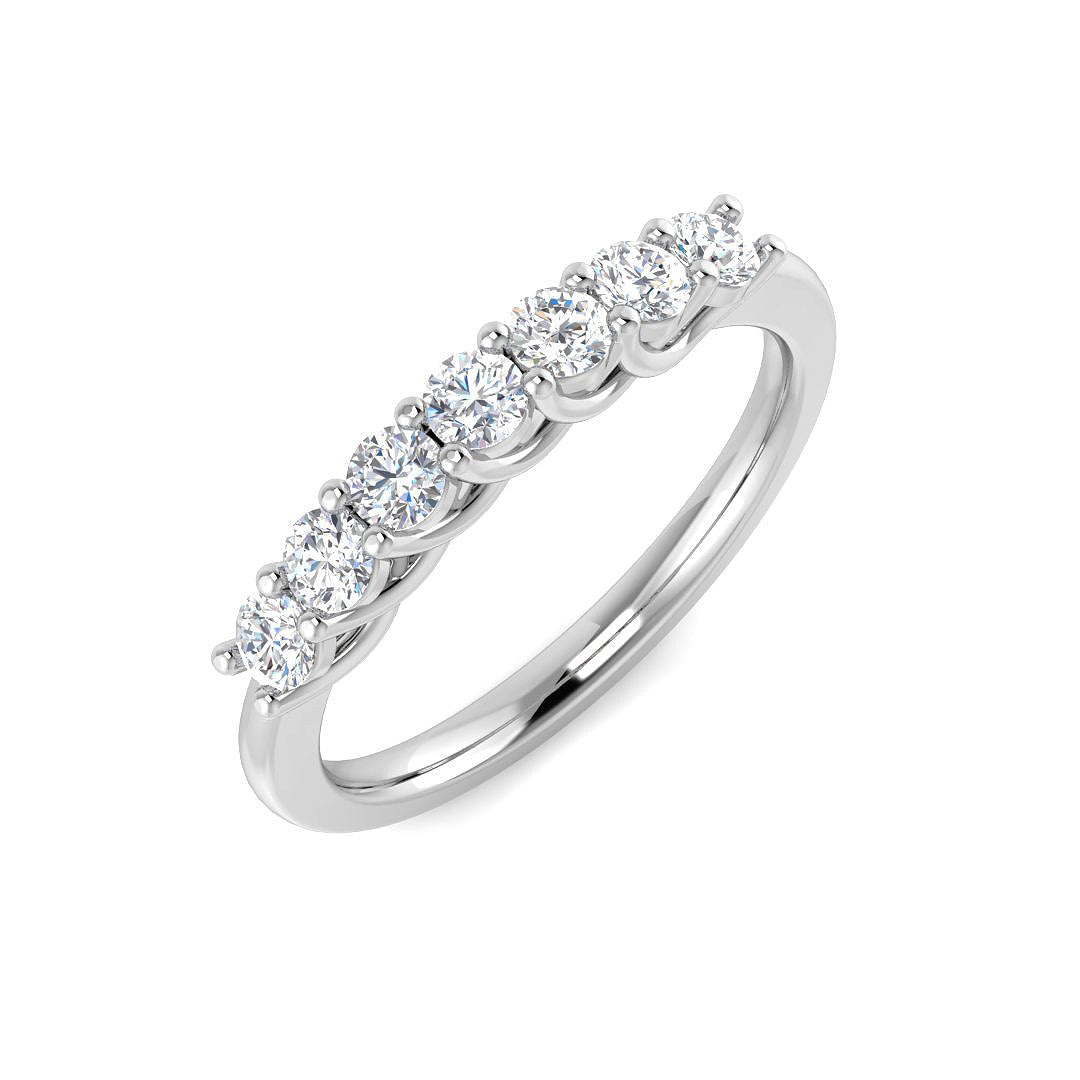 Multi Stone Diamond Ring 0.31ct–2.12ct – SR1933 – 18k White Gold