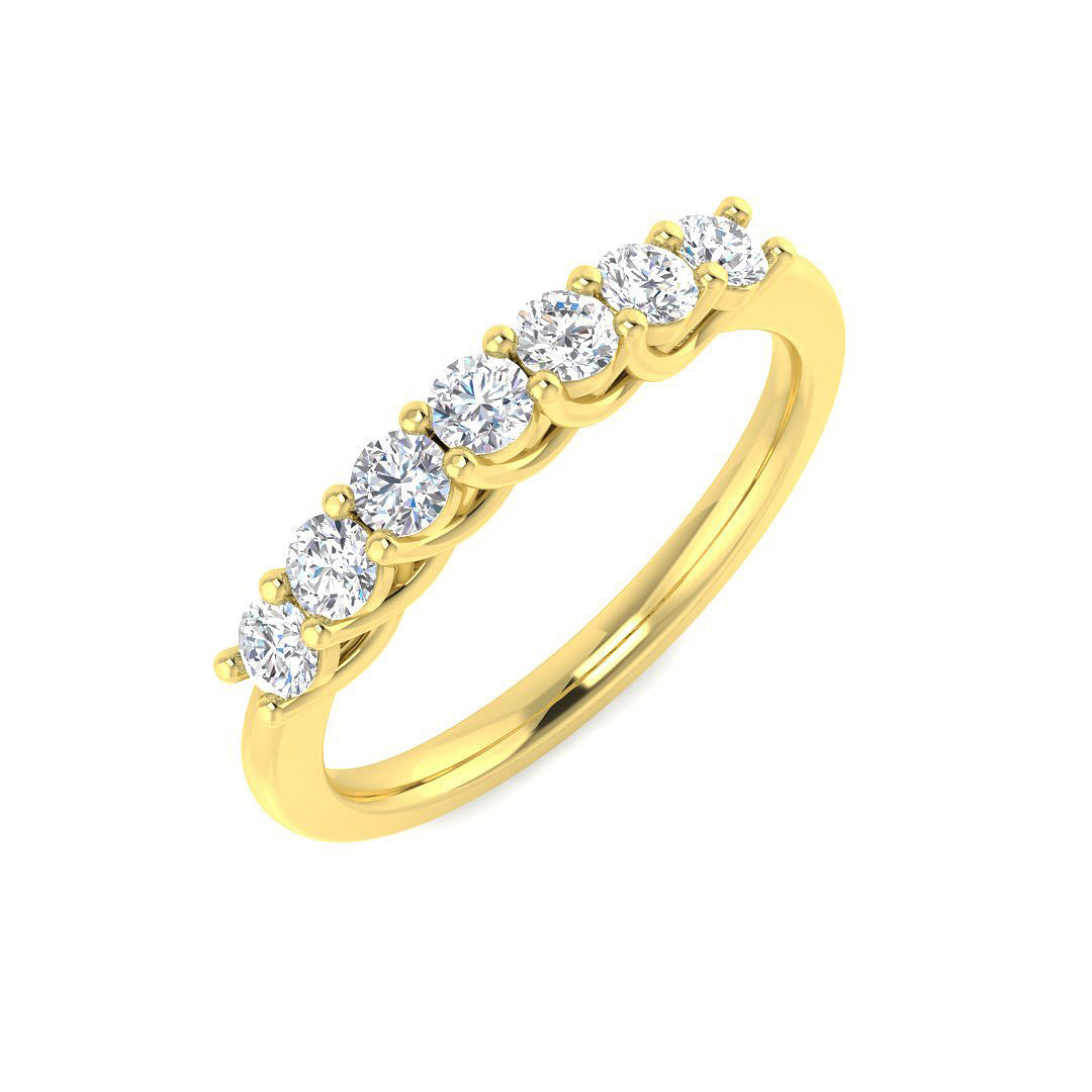 Multi Stone Diamond Ring 0.31ct–2.12ct – SR1933 – 18k Yellow Gold