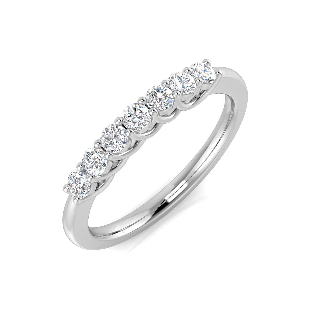 Multi Stone Diamond Ring 0.31ct–2.12ct – SR1933 – 18k White Gold
