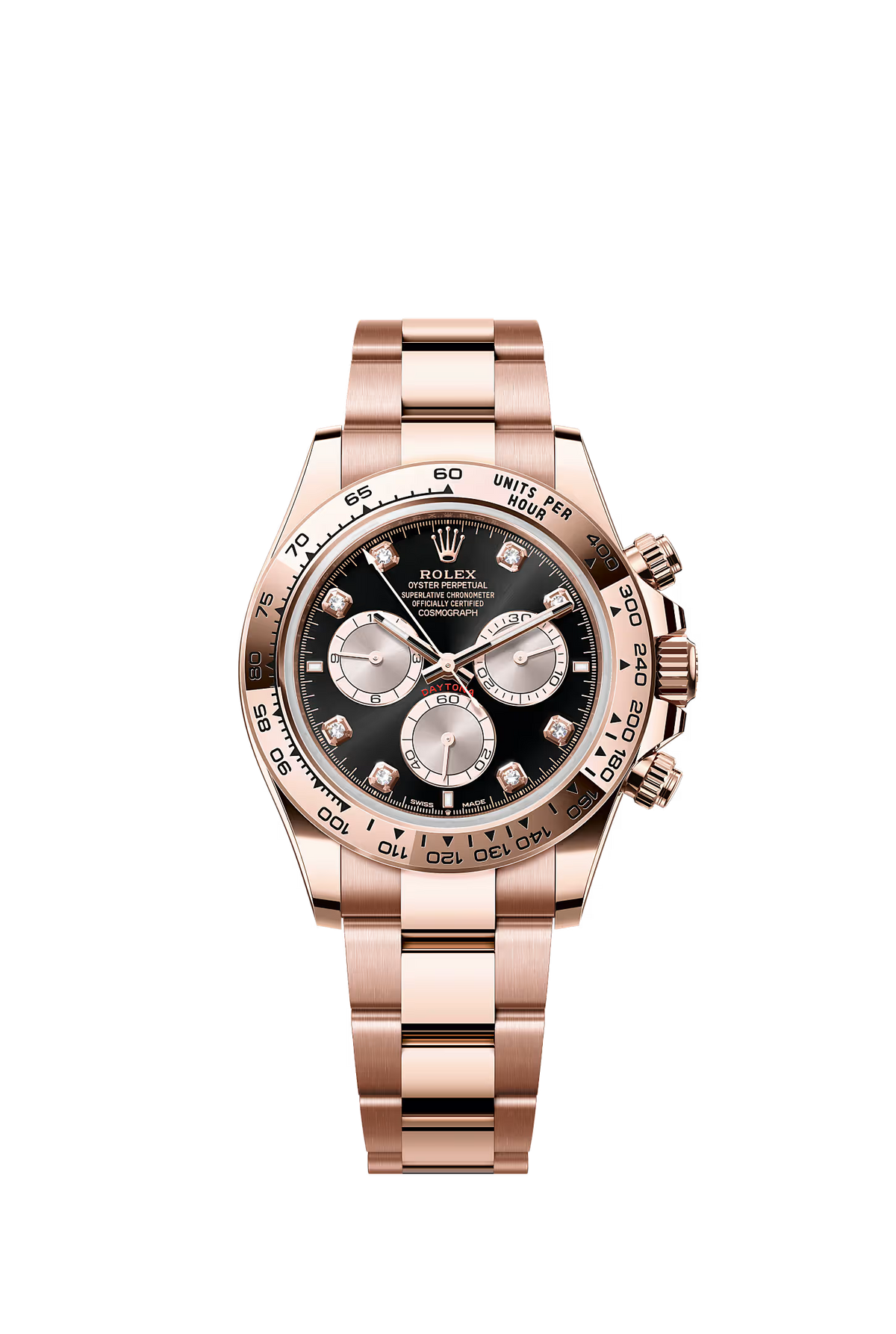 Rolex Cosmograph Daytona 126505 — Black Diamond Dial